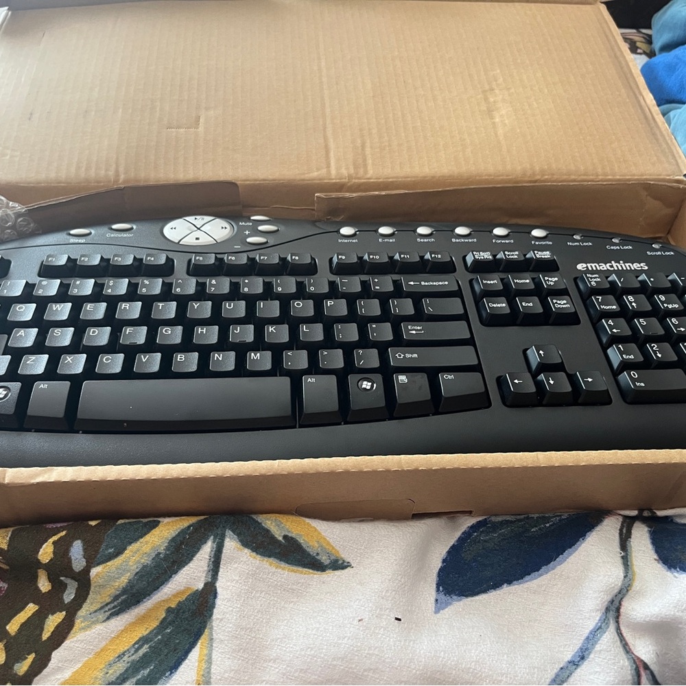 Machine Sleek Black Keyboard